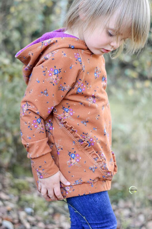 (Kombi ) CL*OVER 'hooded' Sweater Kids & Teens image number 6