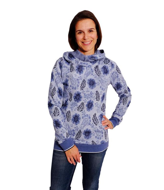 Pullover mit Kapuze "Mira", Schnittmuster Gr. 158 - 46 image number 8
