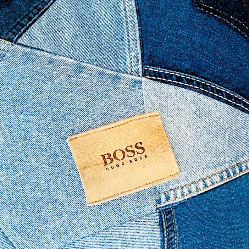 Sternen-Kissen nähen mit Hotelverschluß, Jeans Upcycling  image number 10