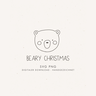 Plotter- und Laserdatei "BEARY CHRISTMAS" thumbnail number 1