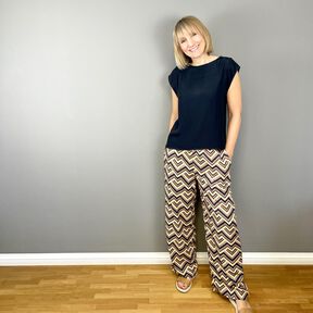 Palazzohose | Leichte Sommerhose | 34 - 44