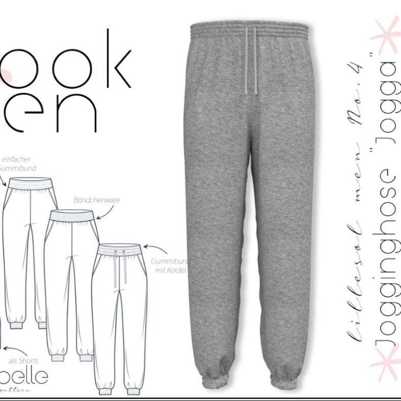 Ebook Männer Jogginghose Jogga *mit A0-Datei* image number 1