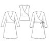 Kinder Kleid Wickelkleid Bluse GAYA ♥ Gr. 92-164 thumbnail number 9
