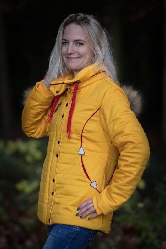 Steppjacke/Weste Damen Schnittmuster Gr. 32-58 -NUKA #35 image number 7