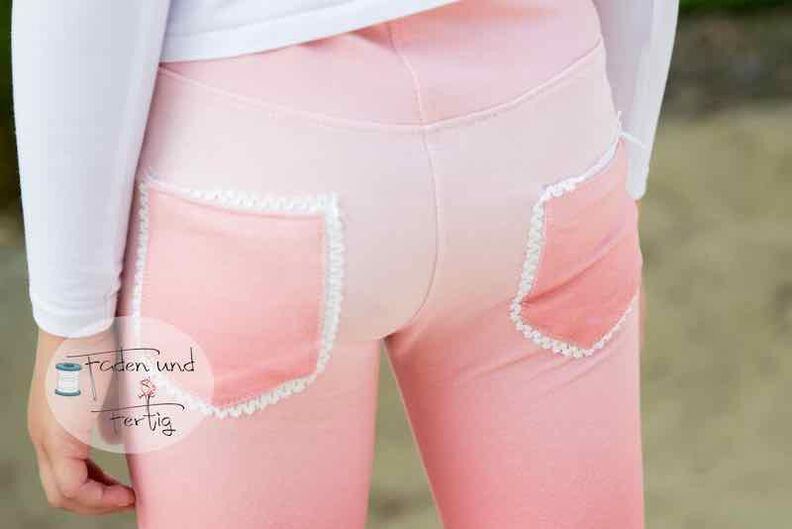 Jegging "HANNAH" Nähanleitung und Schnitt Gr. 110 – 152 image number 10