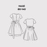 Schnittmuster Kinderdirndl Heidi Gr. 80 -140 Beamerdatei thumbnail number 11