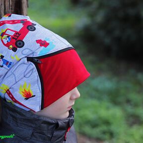 Reißverschluss-Beanie Zippy Gr. 41-60