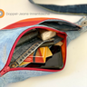 Bauchtasche, mit Regenbogen Außentasche thumbnail number 3