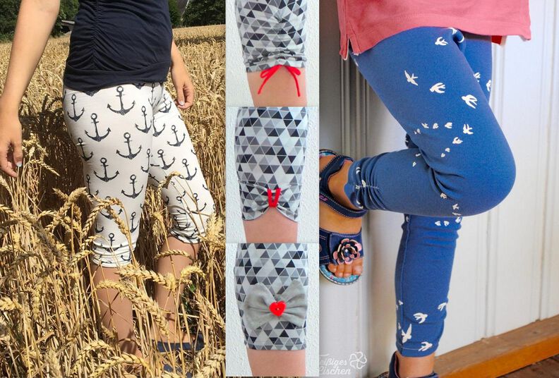 Kombi-Ebook Leggins LORA XS-XXL und mini LORA 86/92-146/152 image number 4