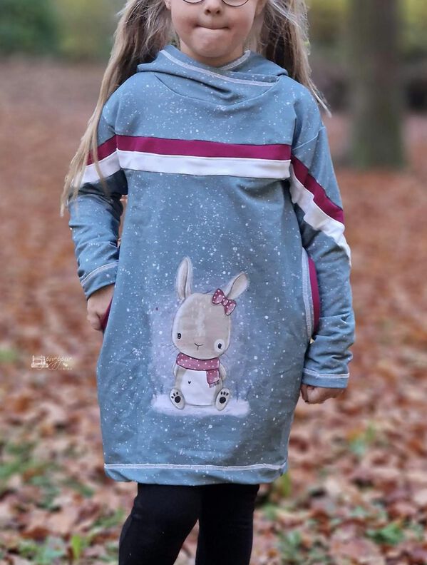 E-Book HoodieKLEID Farbenbogen Gr. 104 - 140 image number 4