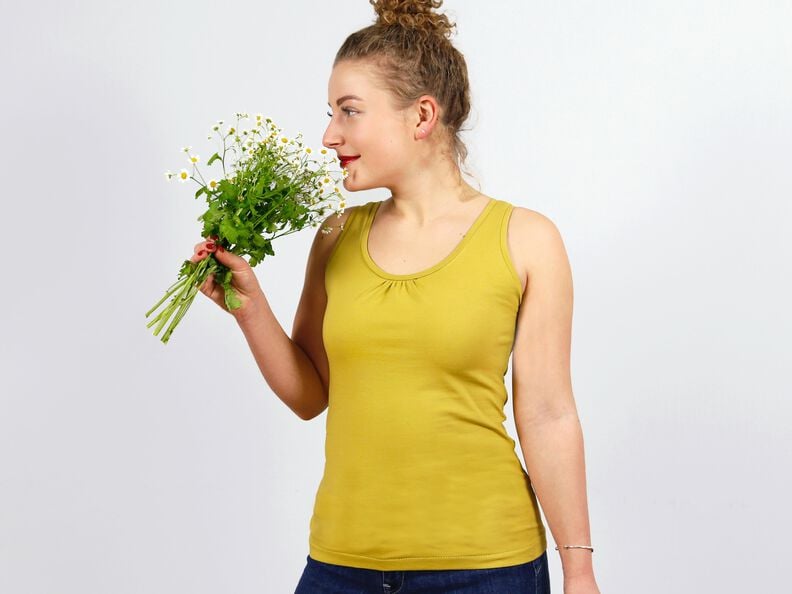 FRAU JUNO Trägertop mit oder ohne Kräusel XS-XXL image number 6