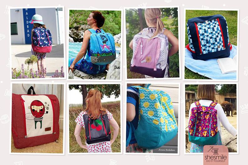 Rucksack "MidiKlapPack" (Nähanleitung & Schnittmuster) image number 8