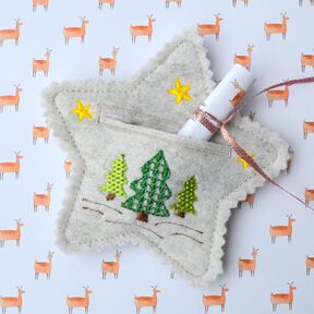 ITH Stickdatei Weihnachten 4er SET 13x13cm