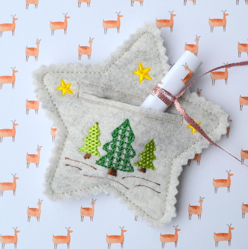 ITH Stickdatei Weihnachten 4er SET 13x13cm image number 2