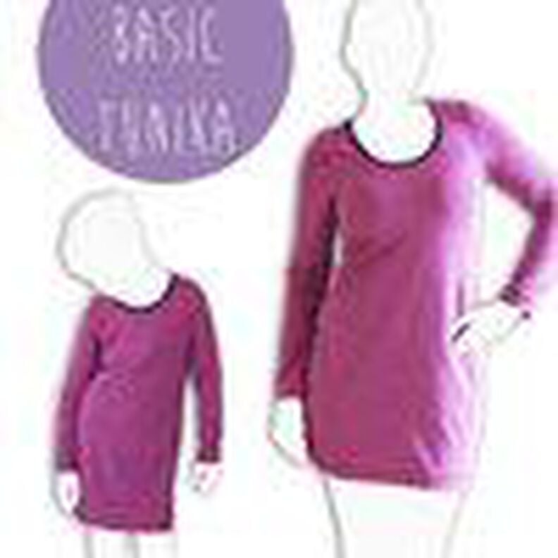 Ebook/Nähanleitung Basic Shirt/Tunika Gr. 74/80-158/164 image number 4