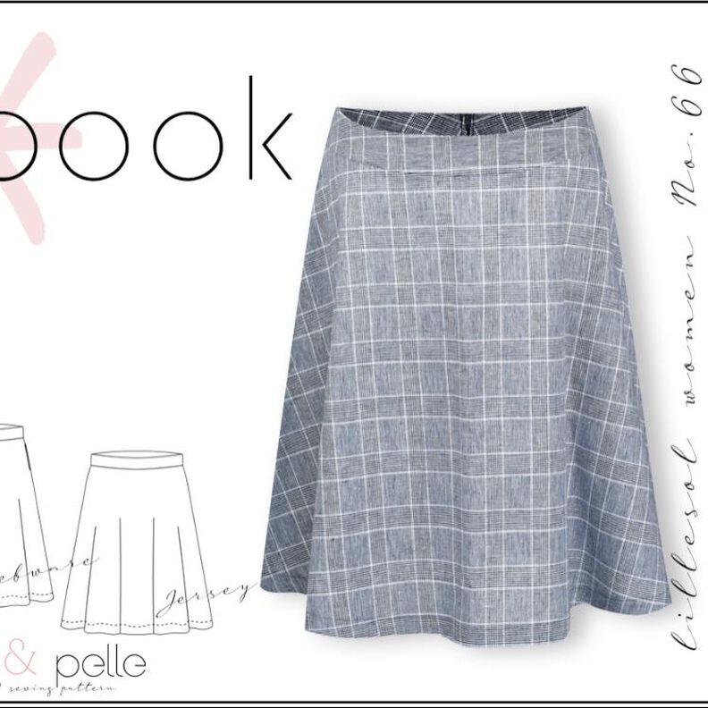 Ebook Damen A-Linien-Rock "Alba" *mit A0-Datei + Video* image number 1
