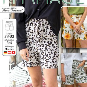 Shorts Rozanna N&auml;hanleitung + Schnitt