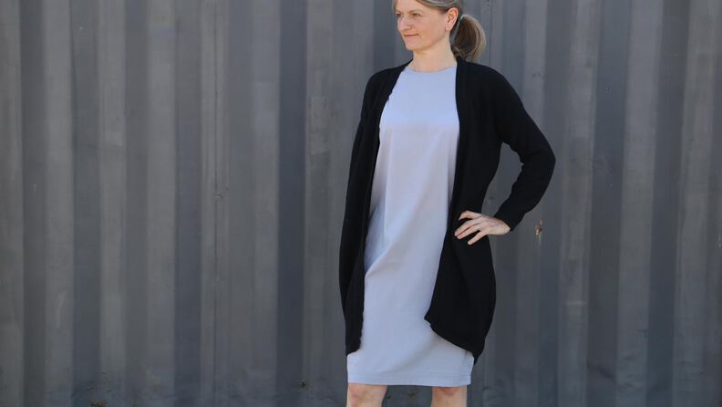 FRAU SELMA - Sommerkleid mit Rückendekoltée XS-XL image number 3