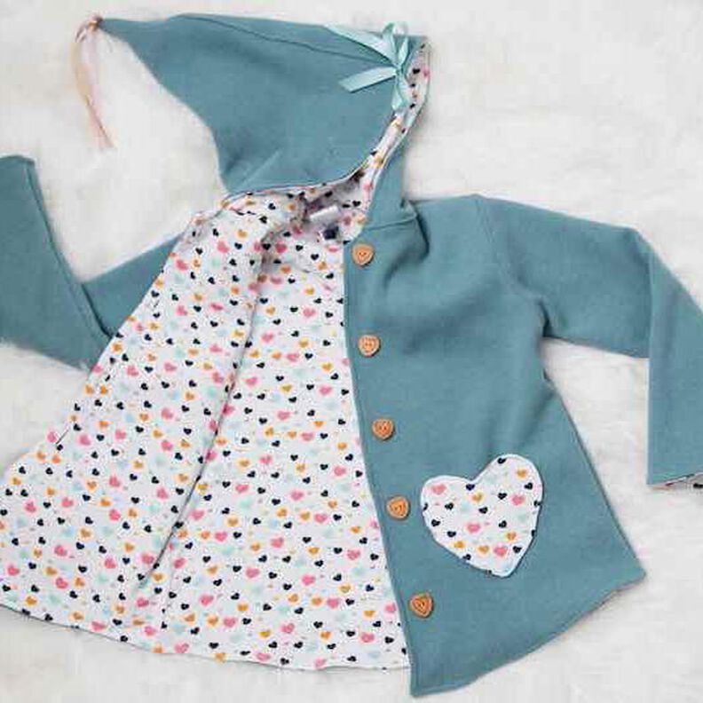 Wendejacke "LINA" Nähanleitung und Schnitt Gr. 62 - 104 image number 1