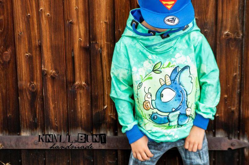 Hoodie Mini Anneke & Annuk Gr. 80-122 inkl. Beamerdatei image number 4