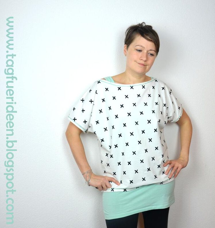 ebook Kurzarmshirt Frau Edda für Damen image number 8