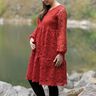 *Ladies Partydress Webware* Stufenkleid Gr. 32 bis 56 Boho thumbnail number 7