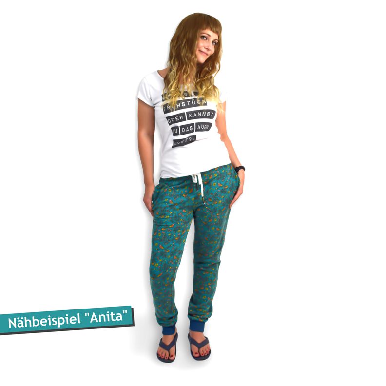 Jogginghose "Anita" , Gr.  32 bis 54 - Schnittmuster Ebenen image number 8