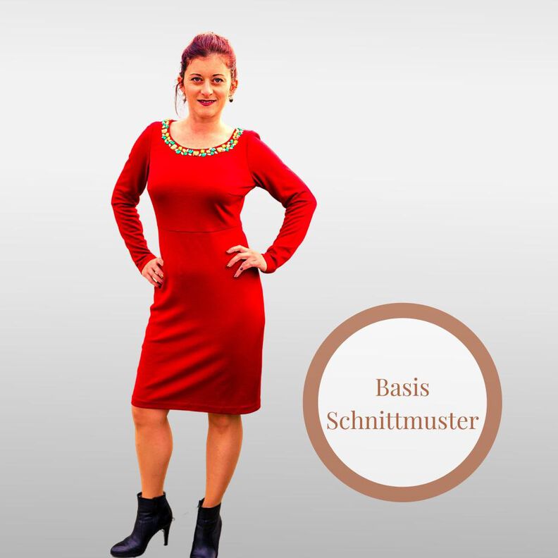 Laya – Basisschnittmuster Kleid 32-52 image number 1
