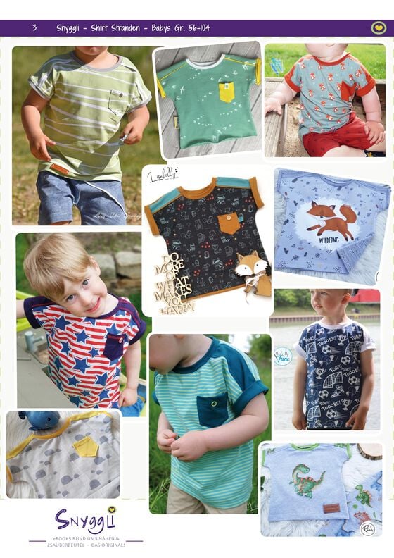 Kombi-eBook Shirt Stranden Gr. 56-104 + 110-152 image number 2