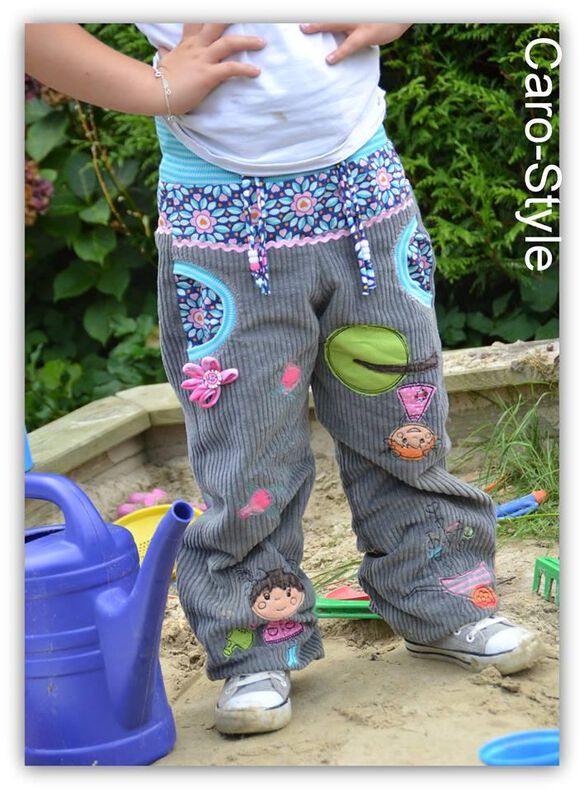 Ballonhose Kinder Schnittmuster Gr. 74-128 - deine SVENNA #4 image number 3