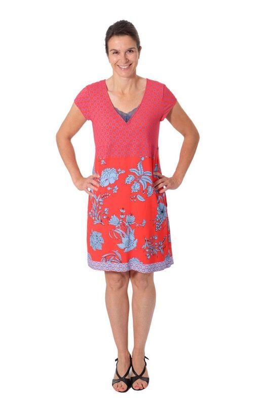 Kleid, Maxikleid "JULI", Schnittmuster Gr. 158-46 image number 8