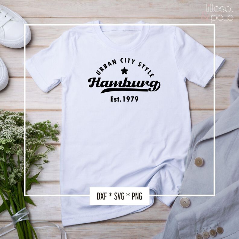 Plotterdatei Hamburg Urban City Style image number 3
