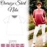 Oversize Shirt Nela - Gr 32-64 - EBook und Nähanleitung thumbnail number 1