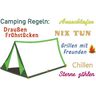 Zelt - Camping Regeln Stickdatei thumbnail number 2