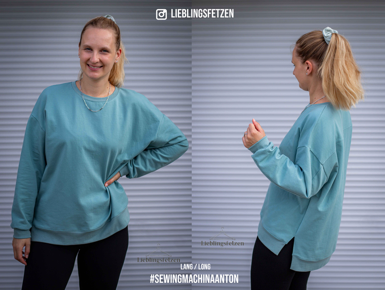 oversize Pullover Anton / 2 Längen image number 7