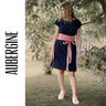 Damenkleid "Aubergine" (Gr. 34 - 48) thumbnail number 1