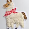 Lama Axel Stickdatei für 13 x 18cm Rahmen thumbnail number 2