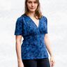 Selina Shirt mit Kräuselungen V-Ausschnitt BU 80-116, A4+A0 thumbnail number 5