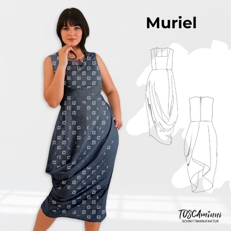 Kleid Muriel Gr. 34-54 Schnittmuster image number 1