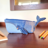 Wal-Federmäppchen, Jeans Upcycling und Stoffreste  thumbnail number 2