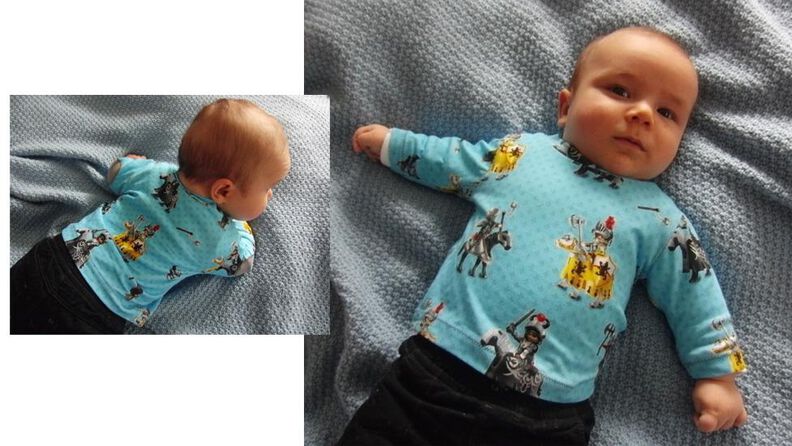Baby Shirt "Marco", Schnittmuster & Anleitung, Gr. 50-74 image number 3