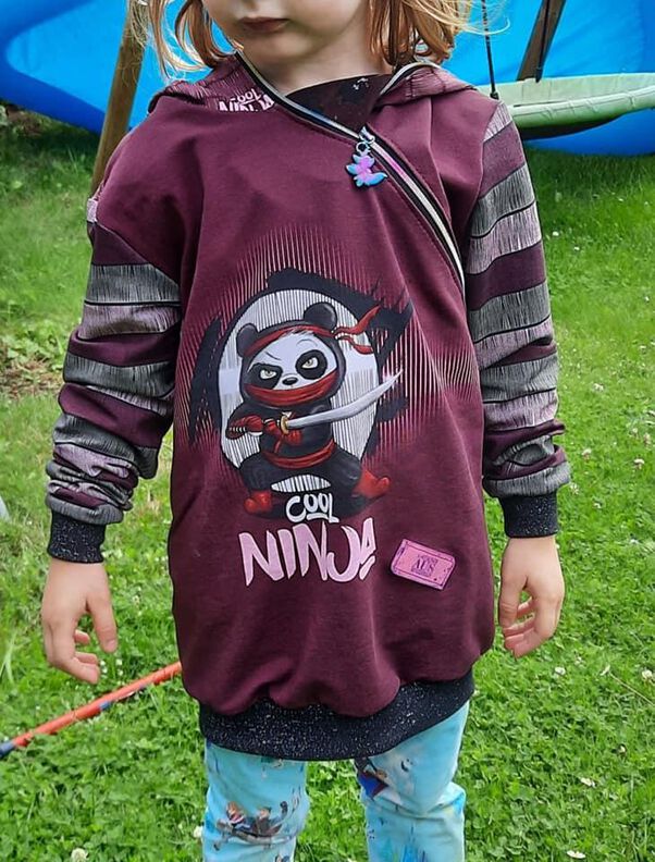 Hoodie Little Hennja/Henning Gr. 80-158 inkl. Beamerdatei image number 8