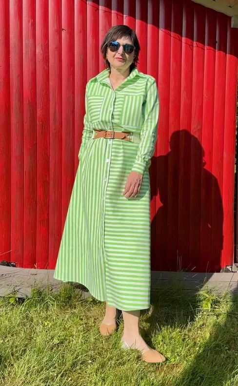Kleid "FINA", Nähanleitung & Schnitt Gr. 158-46 image number 4