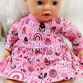 Puppenkleid Mimi für Puppen von 31 - 50 cm