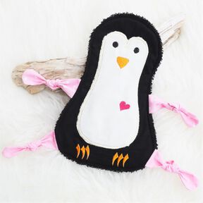 ITH Stickdatei Pinguin Schmusetuch 15x24cm