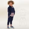 Fly +Dado Schnittmuster Kinderset Kombi Hoodie und Hose thumbnail number 11