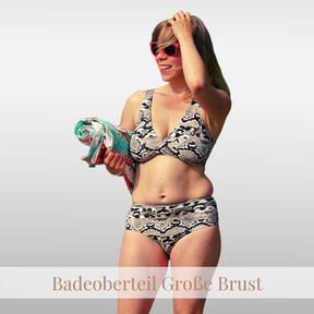 Conny - Bade-/Bikinioberteil für die große Brust 1-10