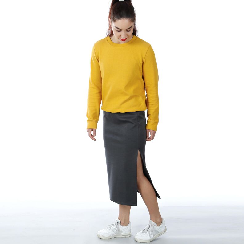 FRAU IRMA - Bleistiftrock mit Schlitz XS-XXL image number 2