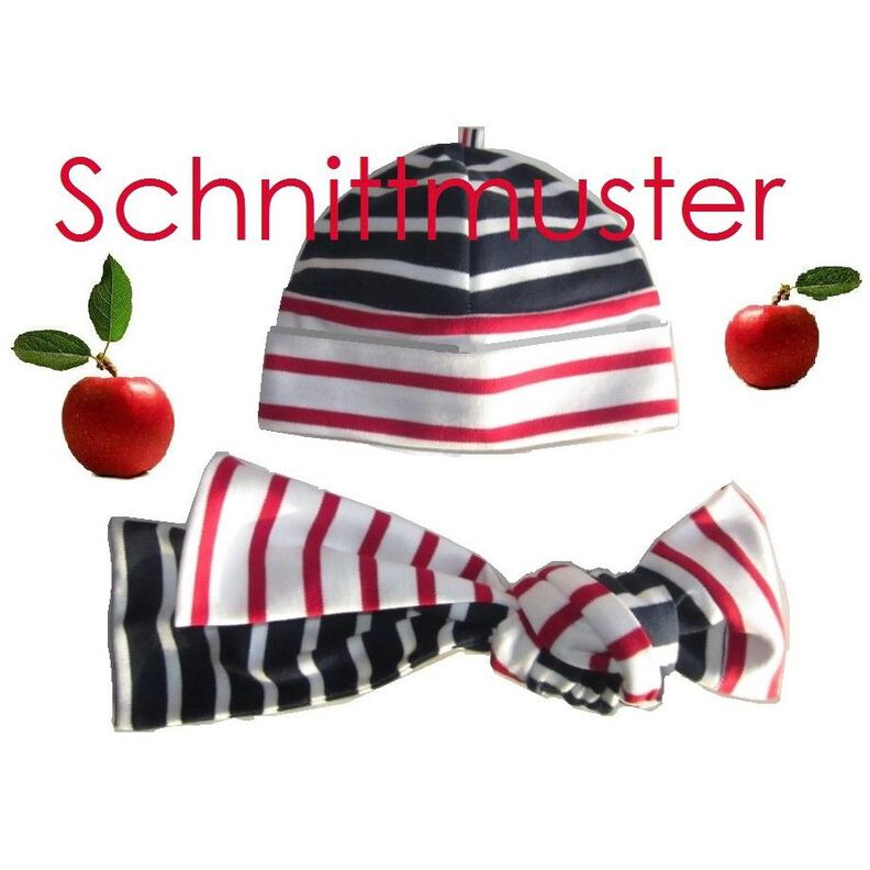 Schnittmuster Umschlagmütze alle Größen image number 1
