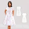 Kleid Monika Gr. 34-54 Schnittmuster thumbnail number 8